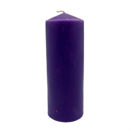 Candela Viola (15 x 5,5cm / ± 300gr.) - Cero non profumato