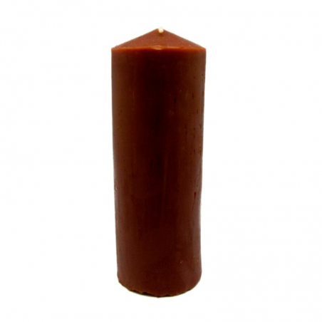 Candela Marrone (15 x 5,5cm / ± 300gr.) - Cero non profumato