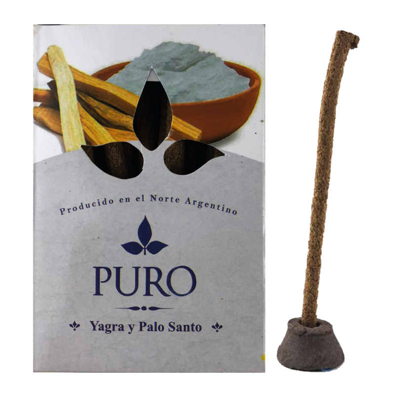 Puro Yagra e Palo Santo 20 Bastoncini Dhoop