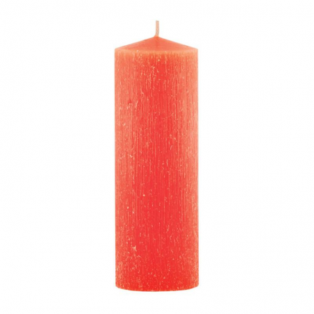 Candela Rustica Arancione al profumo di Cannella