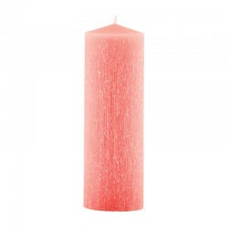 Vaniglia Cero Candela Rosa (16 x 5,5cm / ± 300gr.)