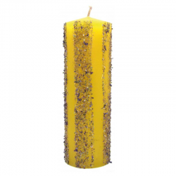Sabbats Imbolc Wicca Cero Cerimoniale profumato (15 x 5,5cm / ± 300gr.)