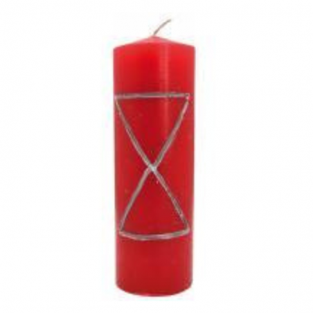 Sabbats Beltane Wicca Cero Cerimoniale profumato (15 x 5,5cm / ± 300gr.)