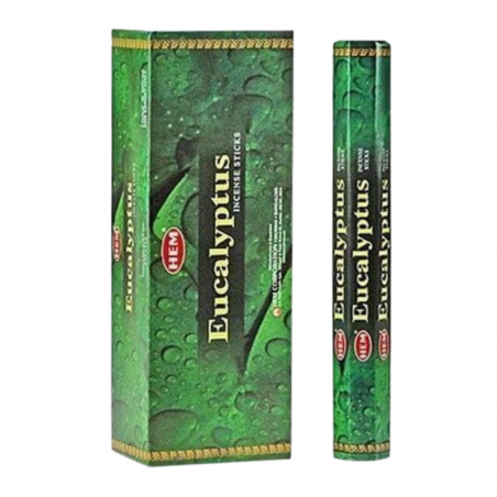 Eucalipto Prezioso 20 Bastoncini incenso Hem Eucalyptus Masala