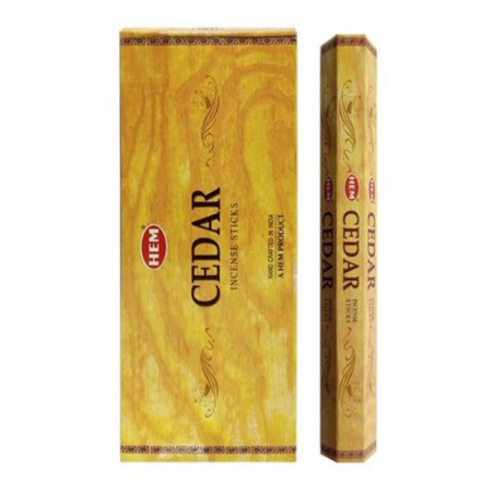 Cedro 20 Bastoncini incenso Hem Masala