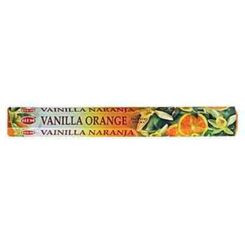 Vaniglia e Arancia 20 Bastoncini incenso Hem Vanille Orange Masala