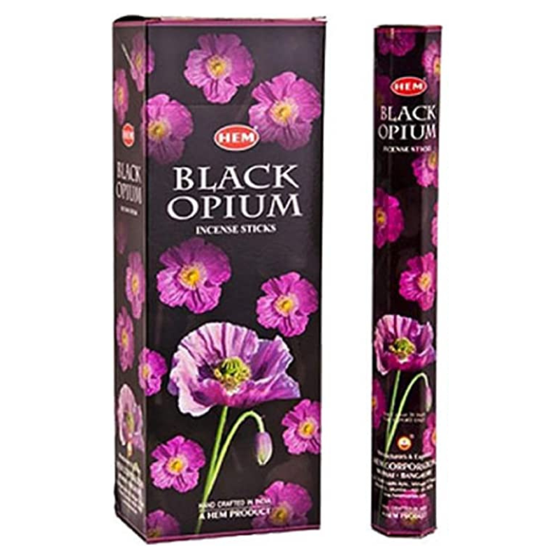 Oppio Nero 20 Bastoncini incenso Hem Black Opium Masala
