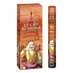 Buddha Fortunato 20 Bastoncini incenso Hem Lucky Buddha Masala