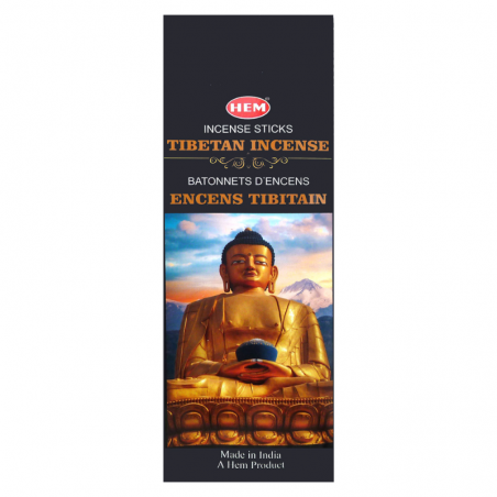 Tibetano 20 Bastoncini incenso Hem Tibetan Masala