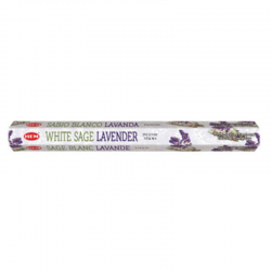 Salvia Bianca e Lavanda 20 Bastoncini incenso Hem White Sage Lavender Masala 2