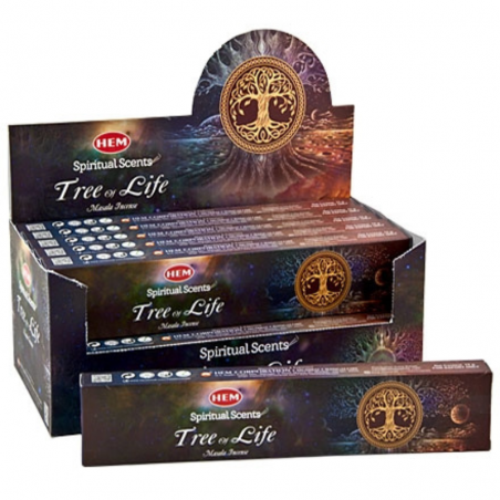 Albero della Vita Bastoncini incenso Hem Profumi Spirituali Premium Masala