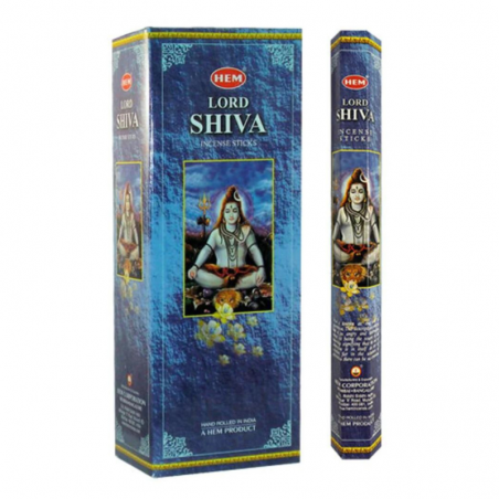 Lord Shiva 20 Bastoncini incenso Hem Masala