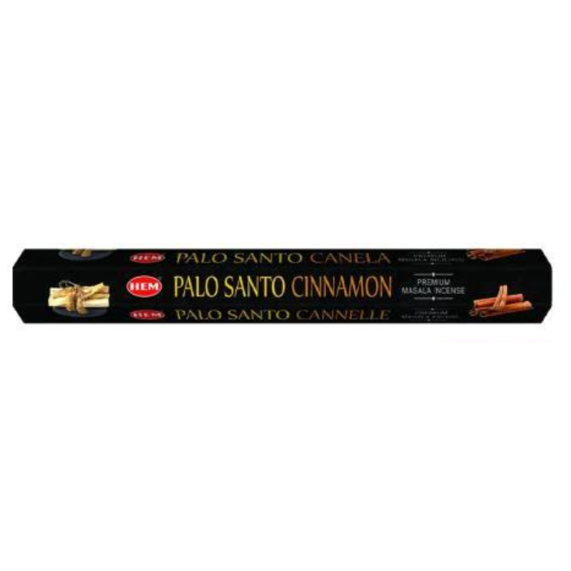 Palo Santo e Cannella 15 Bastoncini incenso Hem Premium Masala