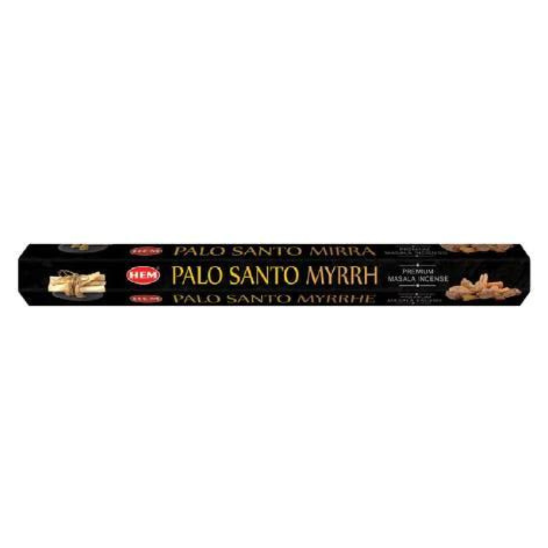 Palo Santo e Mirra 15 Bastoncini incenso Hem Premium Masala
