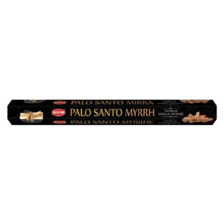 Palo Santo e Mirra 15 Bastoncini incenso Hem Premium Masala