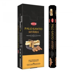 Palo Santo e Mirra 15 Bastoncini incenso Hem Premium Masala