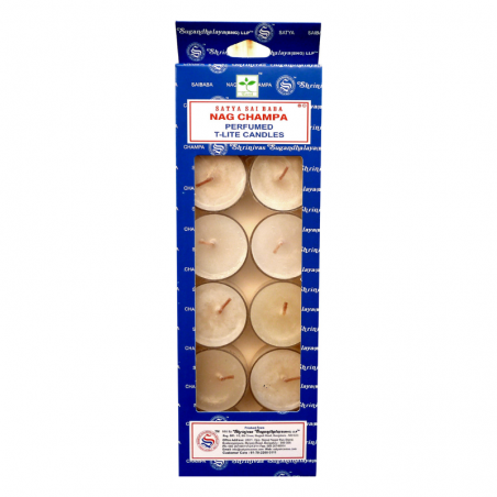 Nag Champa 12 Candeline Satya Tealight profumate