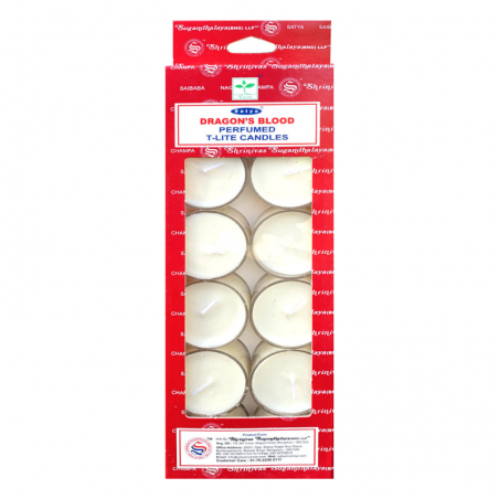 Sangue di Drago 12 Candeline Satya Tealight profumate