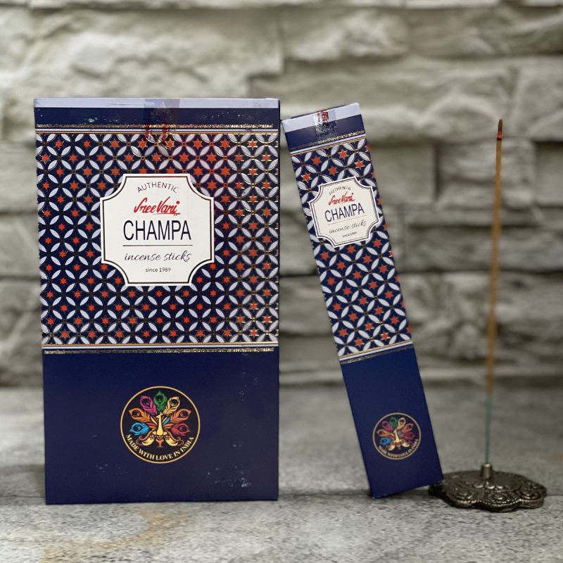 Authentic Champa Bastoncini incenso Sree Vani Masala