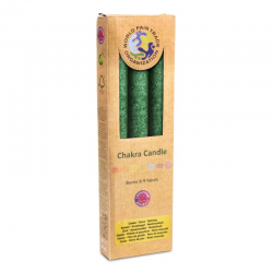 4° Chakra - Set 3 Candele stearina al profumo di Lavanda, Arancia, Mandarino 2