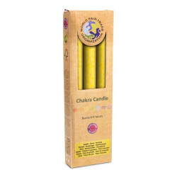 3° Chakra - Set 3 Candele stearina al profumo di Bergamotto, Lime, Pompelmo 2