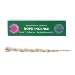 7° Chakra Connettività spirituale Incenso in Corda Tibetano Sahasrara