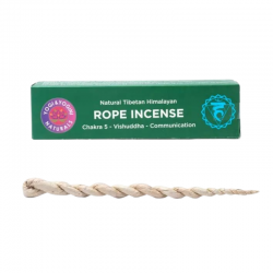 5° Chakra Comunicazione Incenso in Corda Tibetano Vishudda