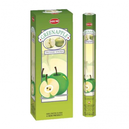 Mela Verde 20 Bastoncini incenso Hem Green Apple Masala