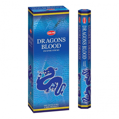 Sangue di Drago Blu 20 Bastoncini incenso Hem Masala