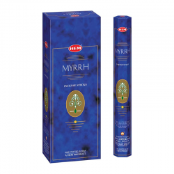 Mirra 20 Bastoncini incenso Hem Myrrh Masala