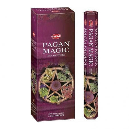 Magia Pagana 20 Bastoncini incenso Hem Pagan Magic Masala