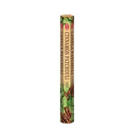 Patchouli e Cannella 20 Bastoncini incenso Hem Masala
