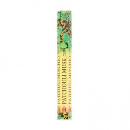 Patchouli e Muschio 20 Bastoncini incenso Hem Masala