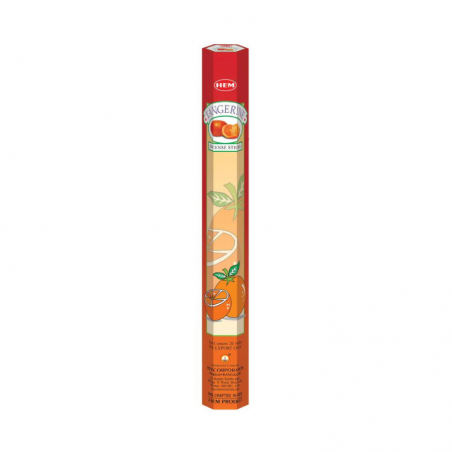 Mandarino 20 Bastoncini incenso Hem Tangerine Masala