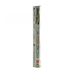 Salvia Bianca e Vaniglia 20 Bastoncini incenso Hem White Sage Vanilla Masala 2