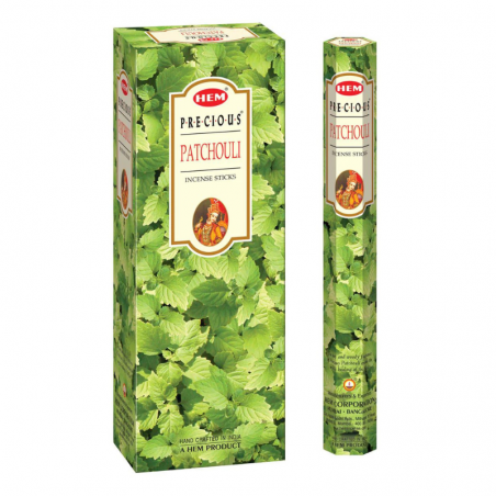 Patchouli Prezioso 20 Bastoncini incenso Hem Precious Patchouli Masala
