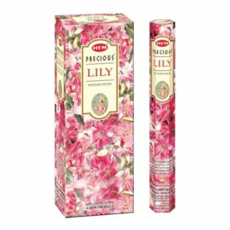 Giglio Prezioso 20 Bastoncini incenso Hem Precious Lily Masala