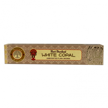 Copale Bianco Bastoncini incenso White Copal Hari Darshan Masala