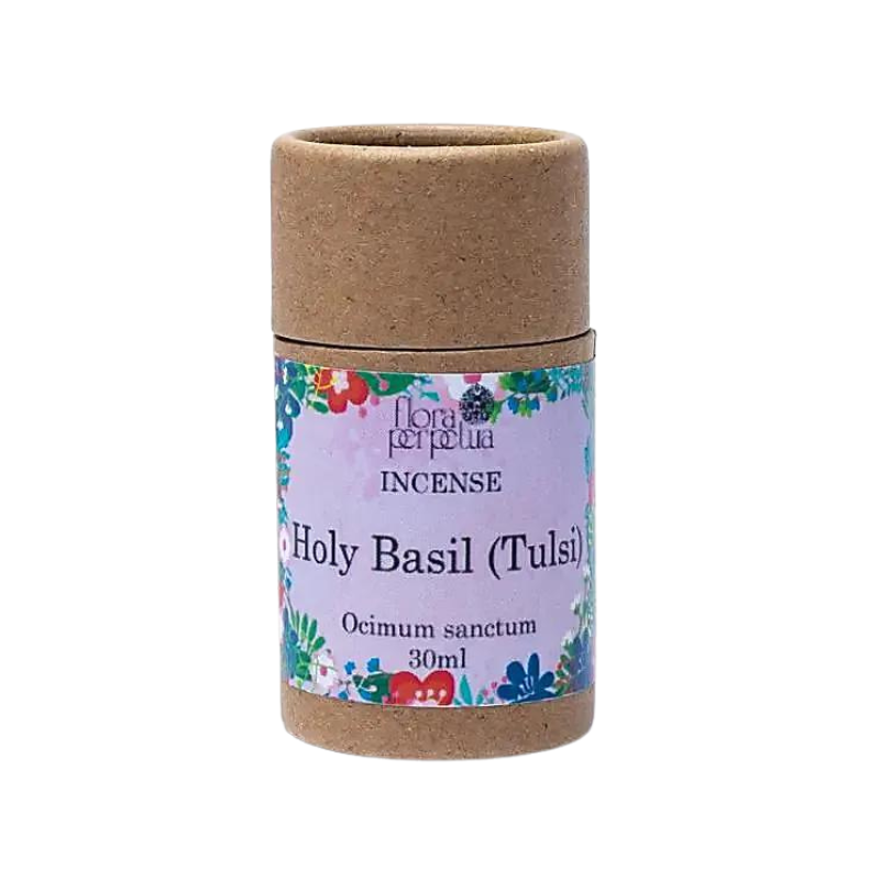 Basilico sacro (Tulsi) Incenso a base di Erbe Flora Perpetua