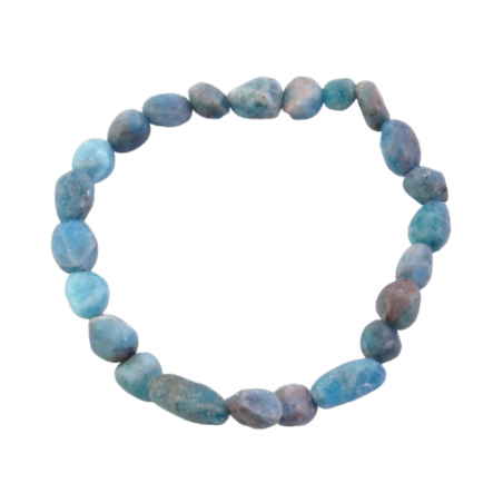 Apatite Pietre Burattate Braccialetto Pietra Naturale