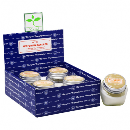 Vibrazioni Positive Candela profumata in Vetro Satya Earth - 30gr.