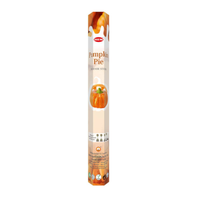 Torta di Zucca 20 Bastoncini incenso Hem Pumpkin Pie Masala