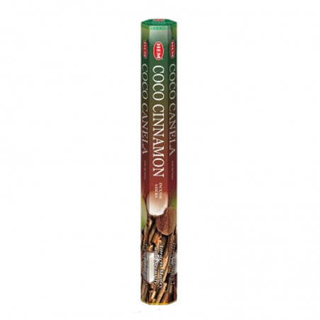Cocco e Cannella 20 Bastoncini incenso Hem Coco Cinnamon Masala