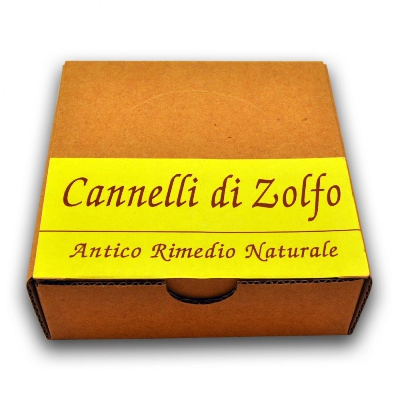 Cannelli di zolfo - Scatola da 3 pezzi