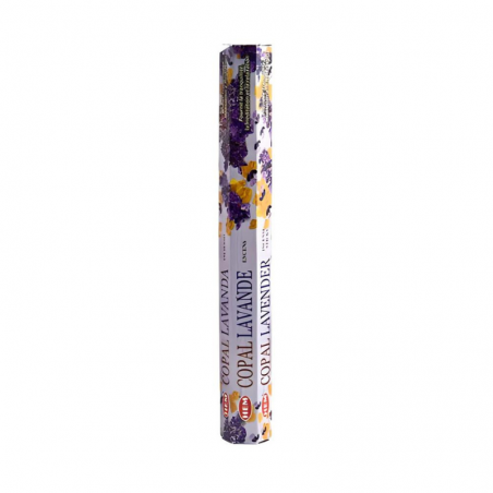 Copal e Lavanda 20 Bastoncini incenso Hem Masala