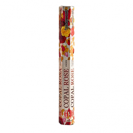 Copale e Rosa 20 Bastoncini incenso Hem Copal Rose Masala