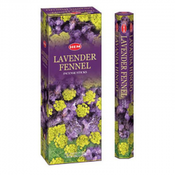 Finocchio Lavanda 20 Bastoncini incenso Hem Lavender Fennel Masala