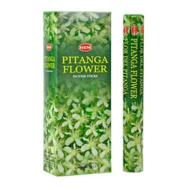 Fiori di Pitanga 20 Bastoncini incenso Hem Pitanga Flower Masala