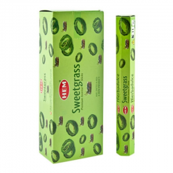 Erba Dolce 20 Bastoncini incenso Hem Sweetgrass Masala