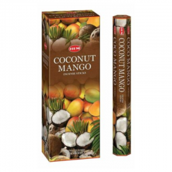 Cocco e Mango 20 Bastoncini incenso Hem Coconut Mango Masala